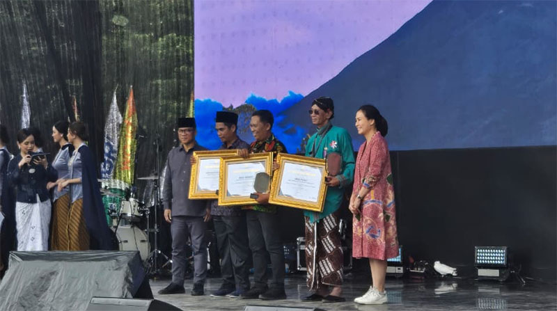 Desa Bantan Timur, Juara 1 Lomba Inovasi Desa Ramah Perempuan, Peduli Anak dan Pendidikan dari Kemendes RI yang diumumkan di Kabupaten Boyolali, Provinsi Jawa Tengah, Rabu (14/1/2026).