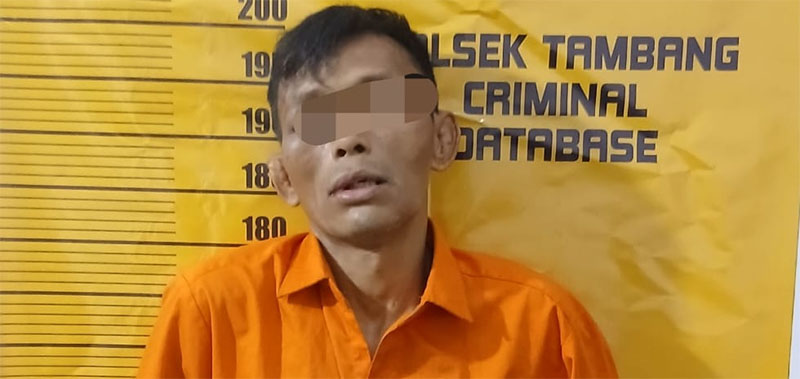 Jajaran Polsek Tambang meringkus pelaku curanmor ZU alias Buyuong Kociok di Desa Terantang, Kecamatan Tambang, Kabupaten Kampar, Sabtu (17/1/2026).