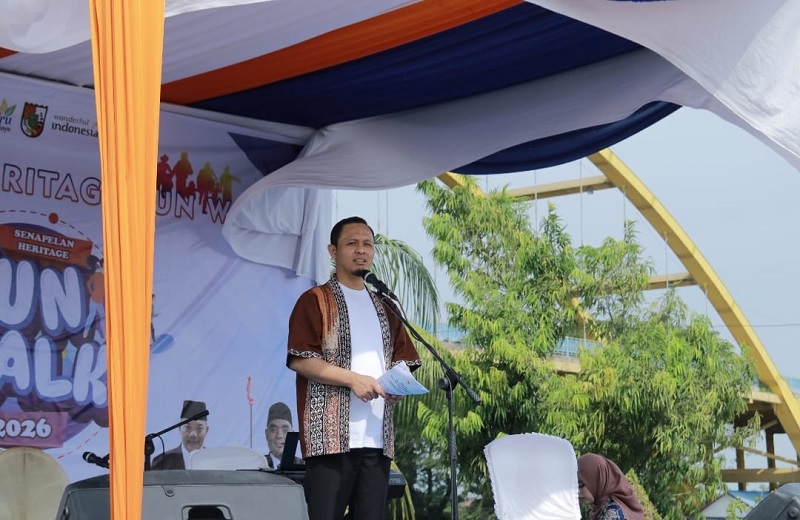 Wali Kota Pekanbaru Agung Nugroho mengajak warga untuk mengenali sejarah kota.