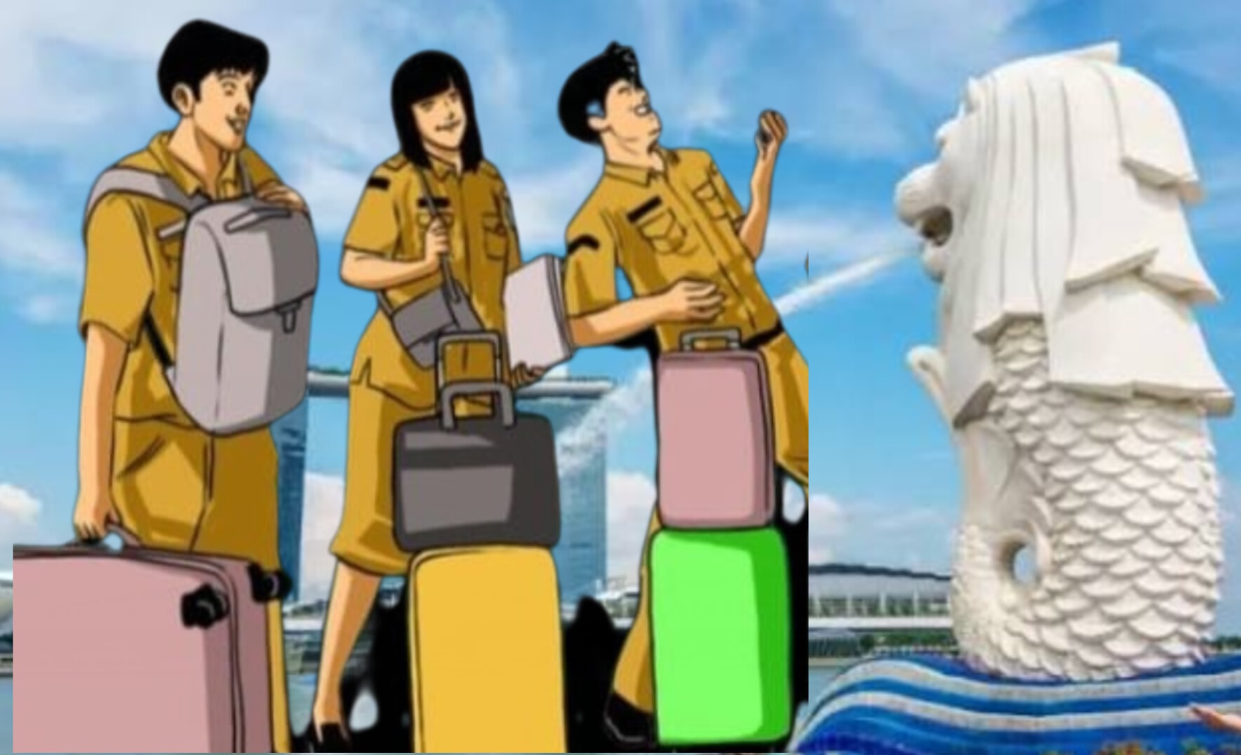 Ilustrasi pejabat publik plesiran ke luar negeri.