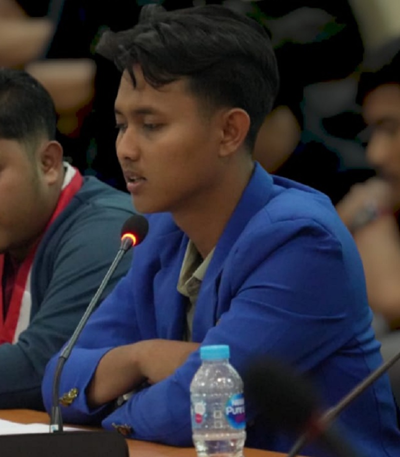 Ketua PMII Bengkalis Mizan