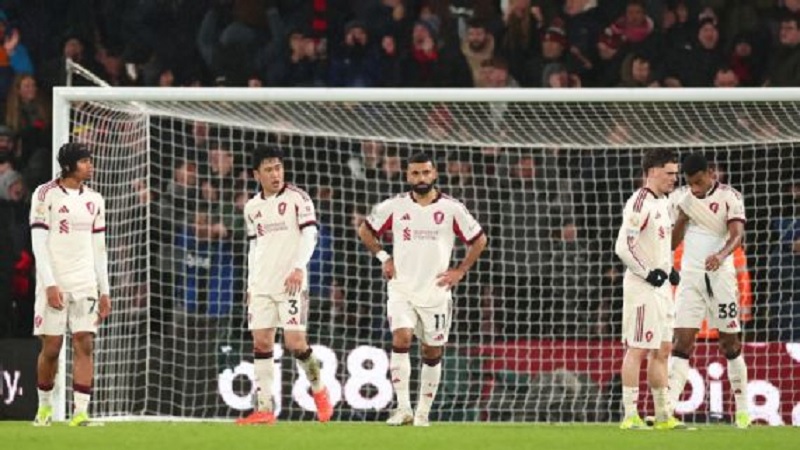Liverpool merasa kecewa dengan gol kemenangan telat Bournemouth di Stadion Vitality.