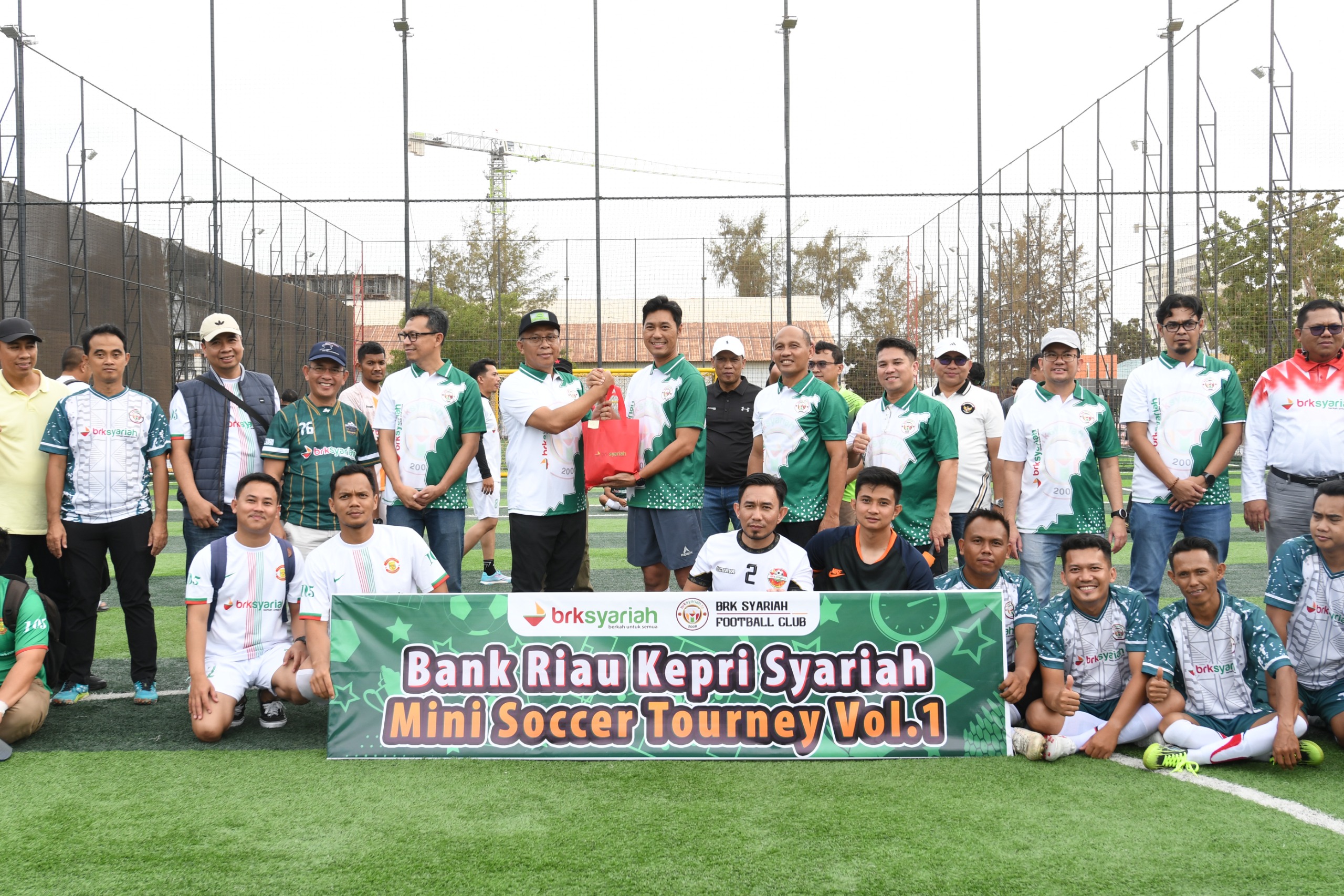 Bank Riau Kepri Syariah Mini Soccer Tournament 2026 di Kota Batam, Kepulauan Riau, Sabtu (24/01/2026).