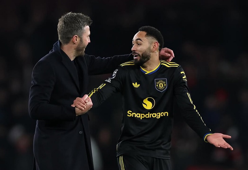 Matheus Cunha memastikan kemenangan liga pertama Manchester Unite di kandang Arsenal sejak Desember 2017.