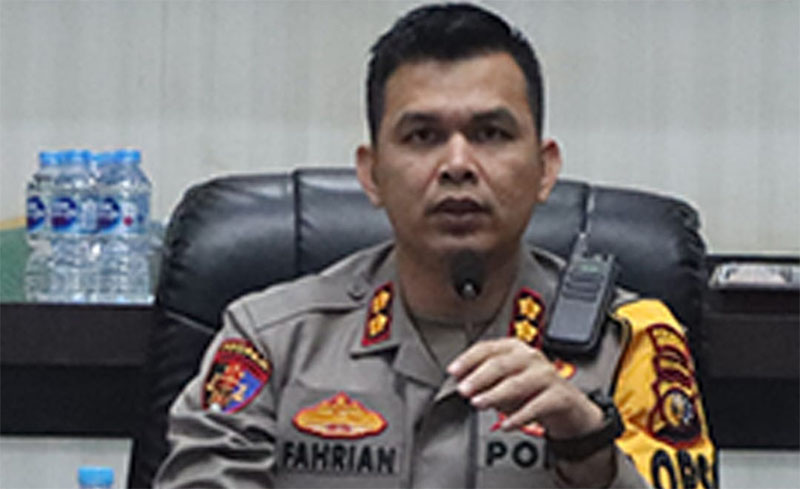 Kapolres Bengkalis AKBP Fahrian Saleh Siregar