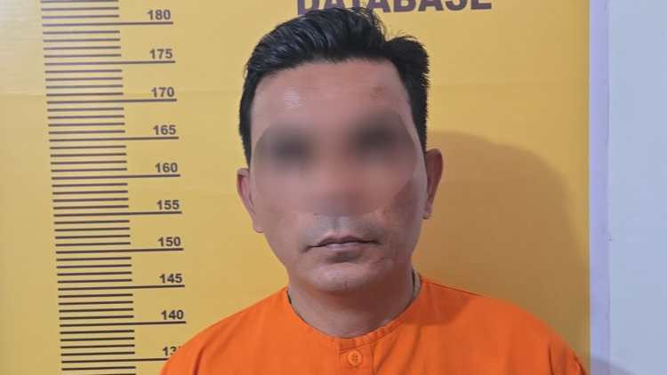 EAI, pelaku pengancaman istri ditangkap angota Polsek Mandau