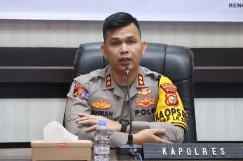 Kapolres Bengkalis AKBP Fahrian Saleh Siregar