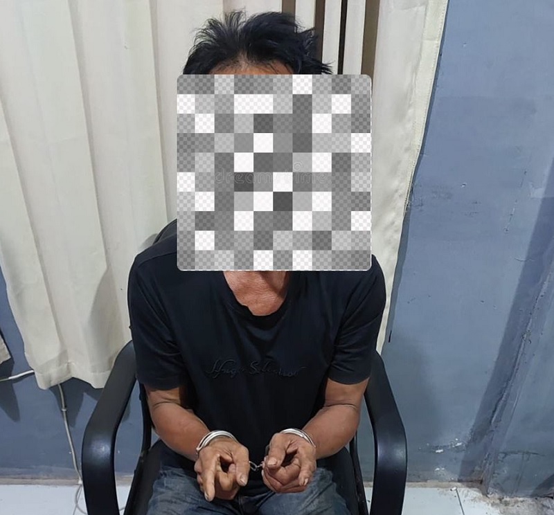 Seorang nelayan berinisial Di (53) diamankan polisi bersama barang bukti sabu seharga Rp18 juta di Jalan Kuala Simpur, Desa Suka Damai, Rupat Utara, Jumat (30/1/2026).