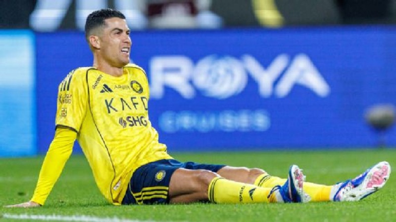 Ronaldo mencetak gol ke-17-nya pada hari Jumat untuk Al Nassr.