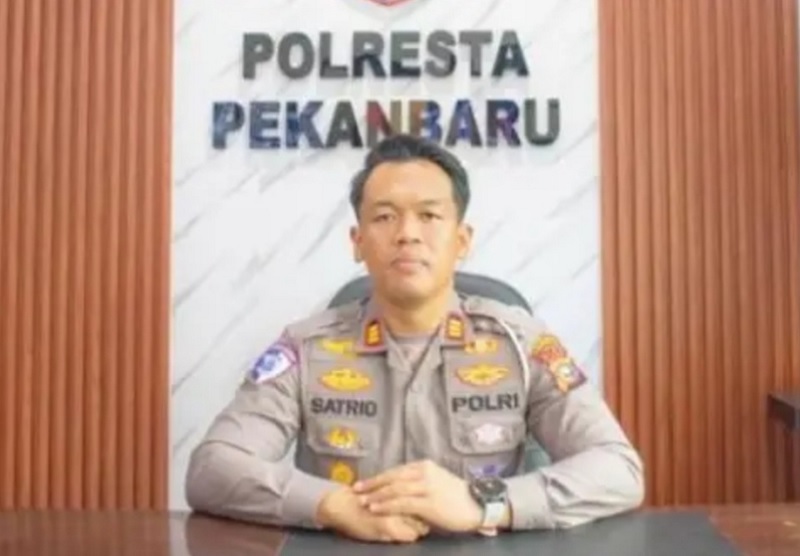 Kasatlantas Polresta Pekanbaru AKP Satrio Wicaksana