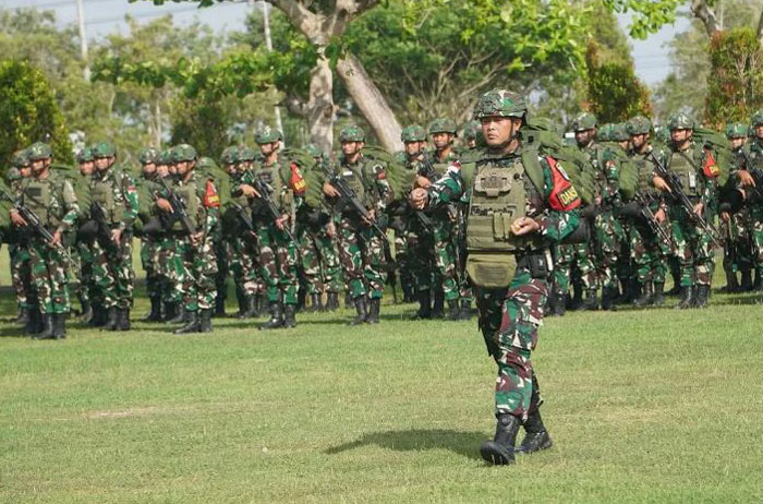 Ilustrasi prajurit TNI AD.