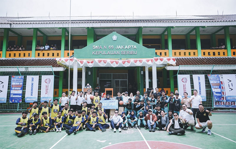 Basketball Clinic Kepulauan Seribu dilaksanakan pada Rabu, 4 Februari 2026, bertempat di SMAN 69 Jakarta.