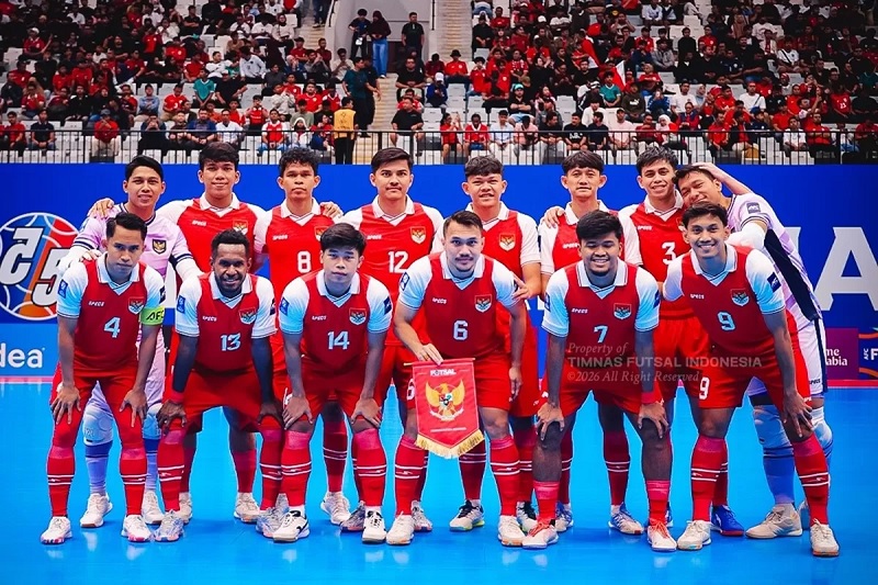 Timnas Futsal Indonesia hadapi raksasa Asia Iran pada final AFC Futsal Asian Cup.