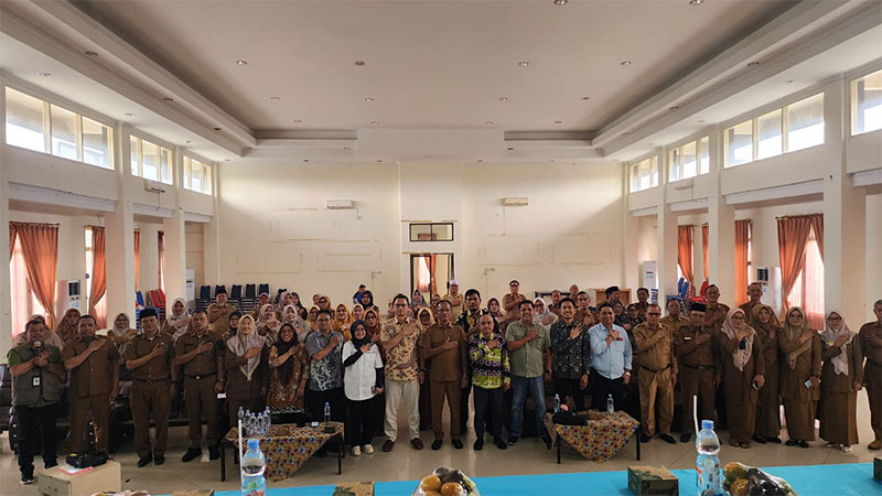 PT RAPP mengadakan Stakeholder Meeting dan koordinasi bersama Disdik Kampar, kepala sekolah, serta pengawas pendidikan yang digelar di Gedung Guru, Bangkinang, Senin (9/2/2026).