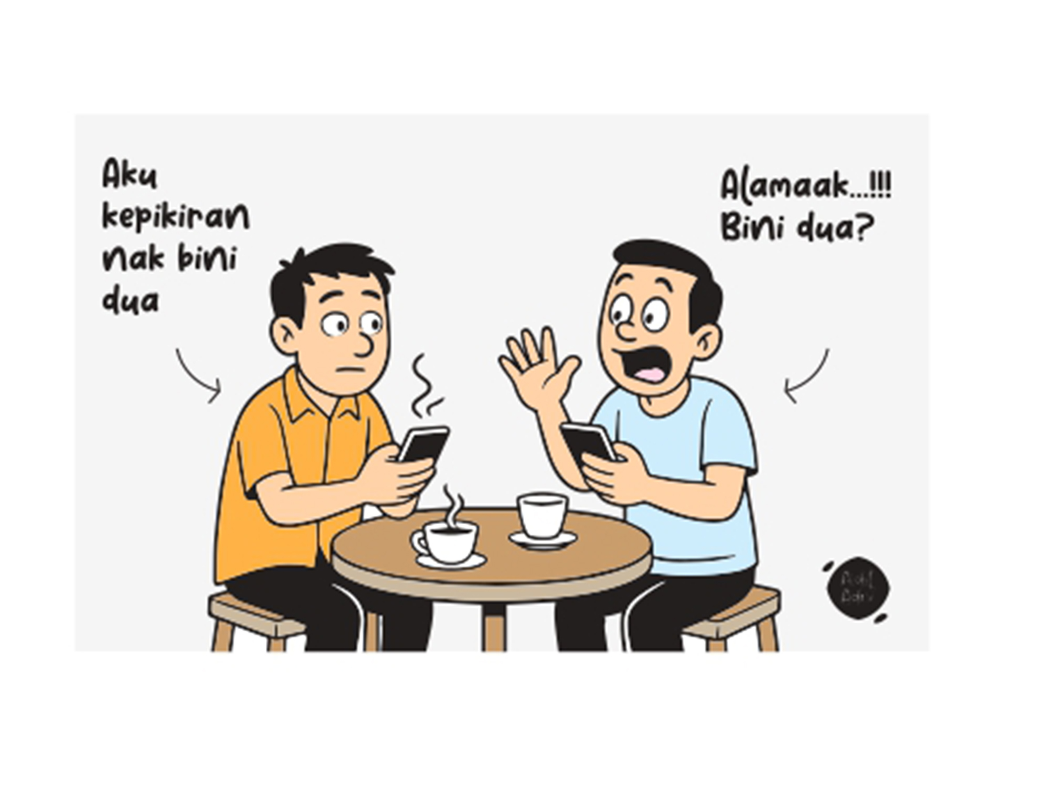 ALAMAAK....!!! BINI DUA