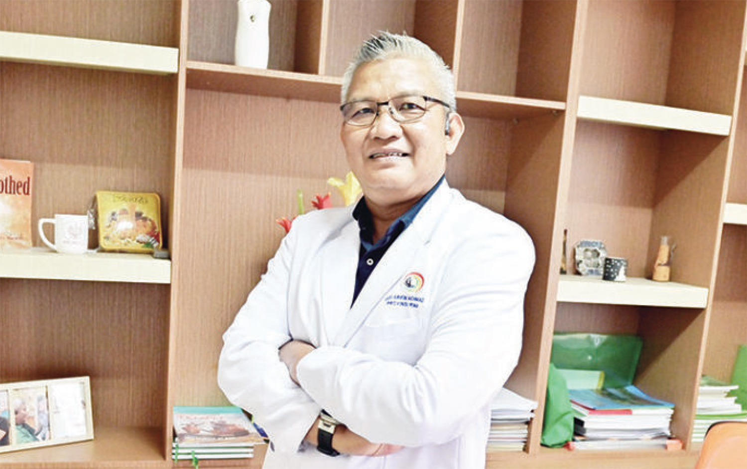 Dokter spesialis bedah saraf RSUD Arifi n Achmad Provinsi Riau Dr dr Tondi Maspian Tjili SpBS Subsp N-Vas MKes.