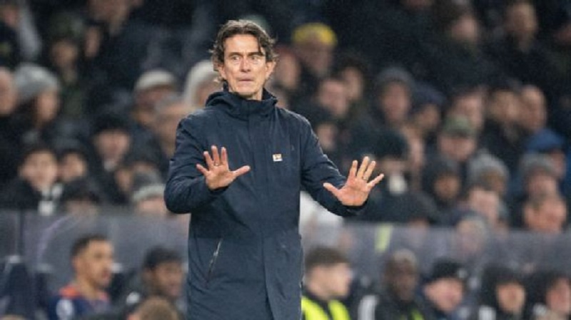 Thomas Frank mengatakan dia yakin akan tetap menjadi pelatih Tottenham saat mereka menghadapi rival Arsenal dalam waktu kurang dari dua minggu.