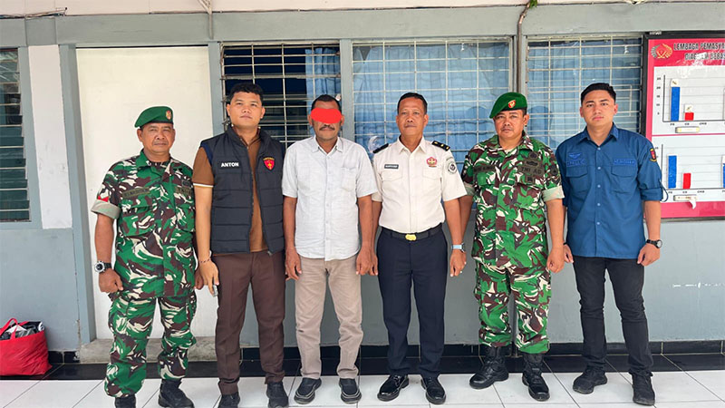 Kades Nyiur Permai, Kecamatan Keritang, Inhil tersandung kasus dugaan korupsi dana desa. Dia dibawa ke Lembaga Pemasyarakatan (Lapas) Tembilahan, Kamis (12/2/2026).