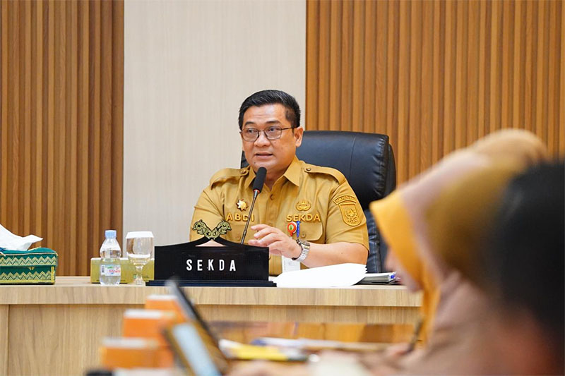 Sekretaris Daerah Provinsi Riau Syahrial Abdi 