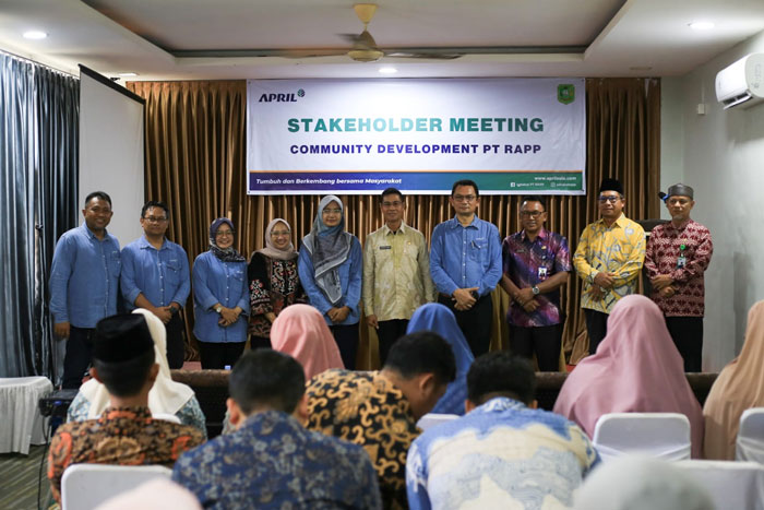Pertemuan pemangku kepentingan program kesehatan yang digelar di Selatpanjang, Kamis (12/2/2026).