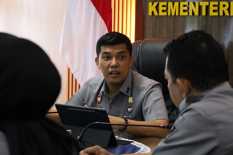 Kepala Kanwil Kemenkun Riau Rudy Hendra Pakpahan