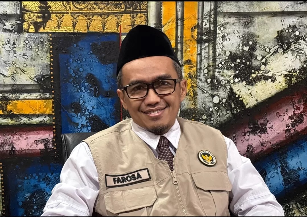 ​Kepala Pusat Data dan Teknologi Informasi (Pusdatin) Kementerian Haji RI, Farosa,