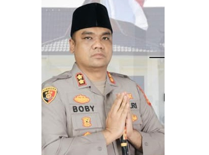 Kapolres Kampar AKBP Boby Putra Ramadhan Sebayang