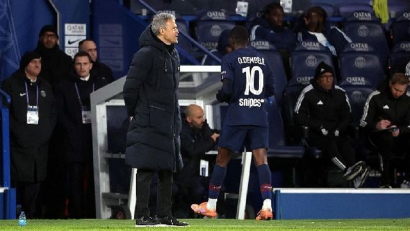 Luis Enrique mengkritik komentar Ousmane Dembele setelah kekalahan dari Rennes akhir pekan lalu.