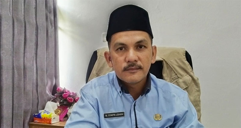 Kakan Kementerian Haji dan Umrah Rohil HM Syafri Johan.