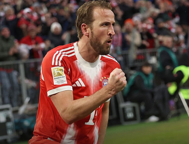 Performa mencetak gol Harry Kane yang luar biasa berlanjut pada hari Sabtu (21/2/2026) lewat dua golnya ke gawang Eintrach Frankfurt.    