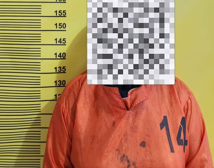 Pelaku berinisial NMS (29) diamankan di sel tahanan Polres Bengkalis terkait dugaan tindak pidana penipuan atau penggelapan.