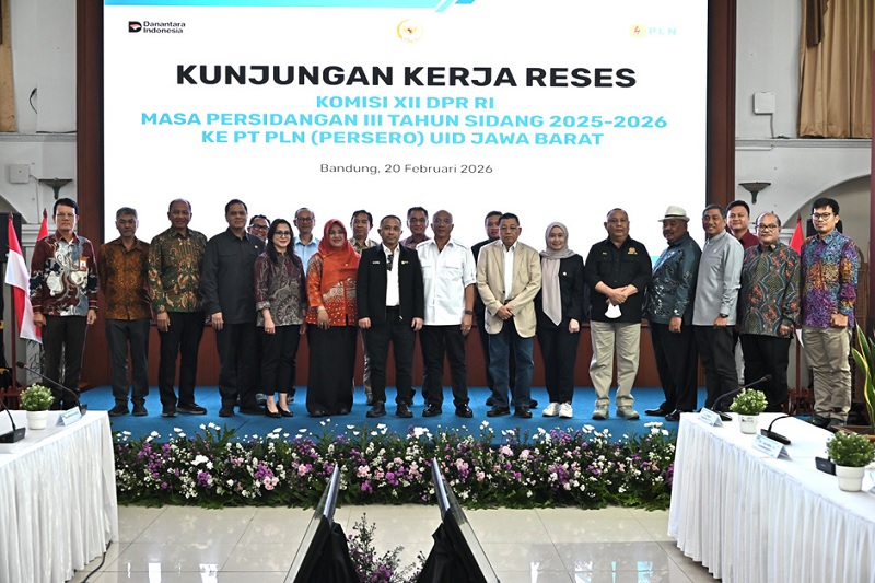 Anggota Komisi XII DPR RI, Irsan Sosiawan, saat Kunjungan Kerja Reses Komisi XII, di Bandung, Provinsi Jawa Barat, kemarin.