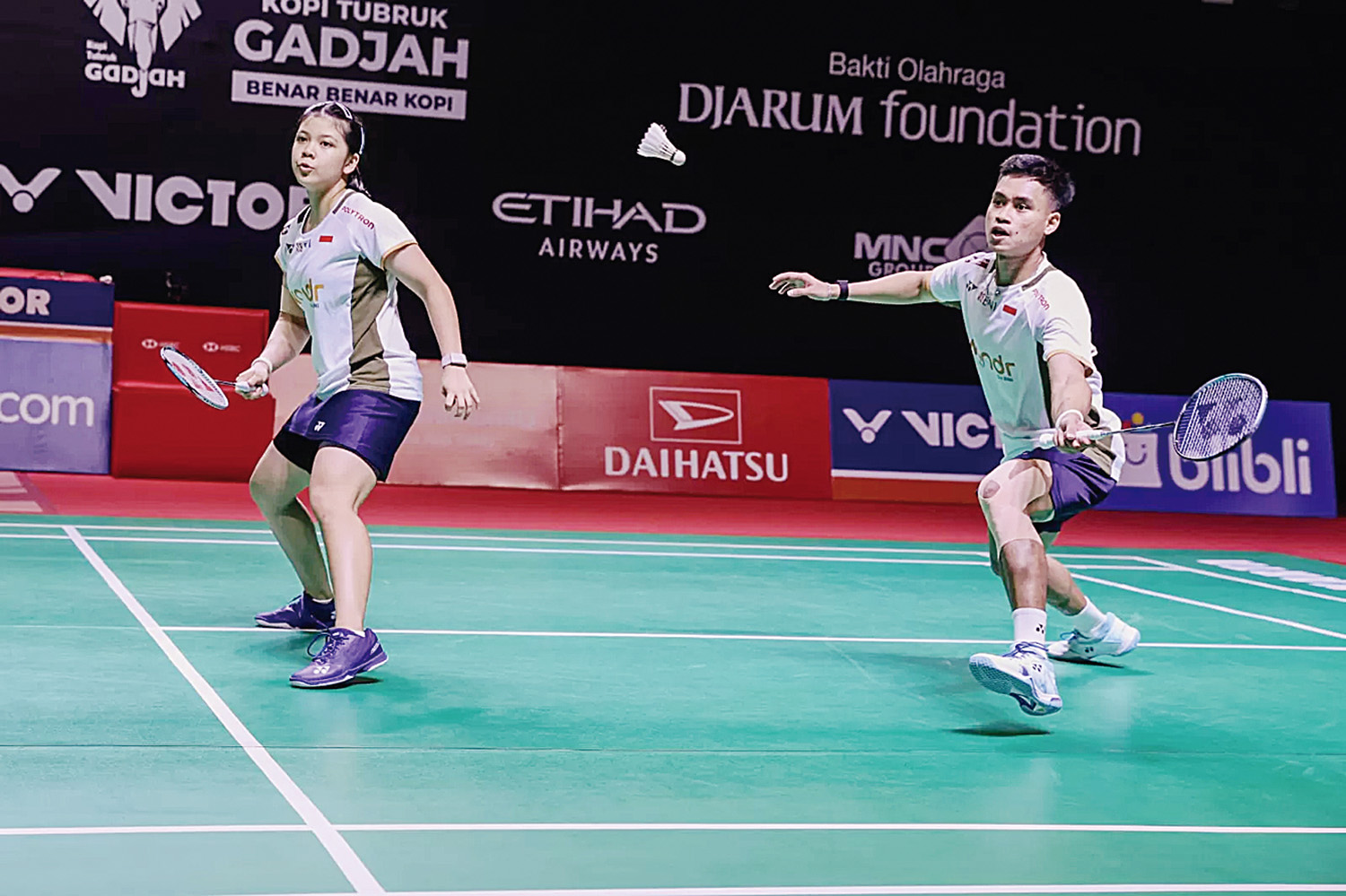 Ganda campuran Indonesia, Jafar Hidayatullah (kanan) dan Felisha Alberta Nathaniel Pasaribu, memiliki target tinggi yakni semifinal dalam debut mereka di All England pada 3-8 Maret 2026