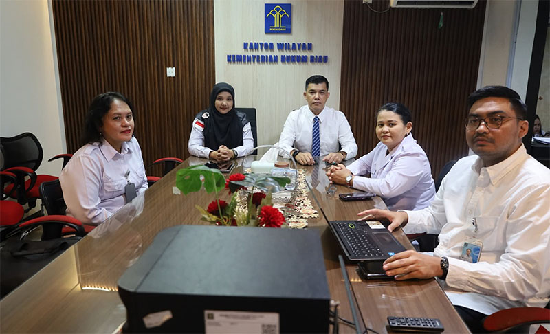 Kepala Kanwil Kemenkum Riau Rudy Hendra Pakpahan mengikuti Forum Pendalaman Materi Perancang Peraturan Perundang-undangan, Rabu (25/6/2026).