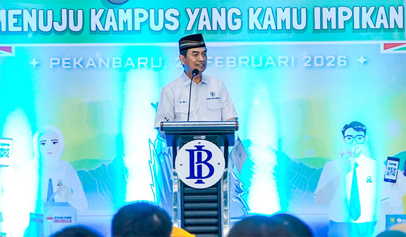 Kepala Perwakilan Bank Indonesia Provinsi Riau Dr Panji Achmad
