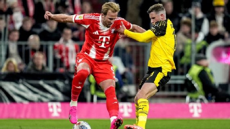 Bayern Munchen mengalahkan Borussia Dortmund 2-1 saat kedua tim terakhir bertemu pada bulan Oktober.   