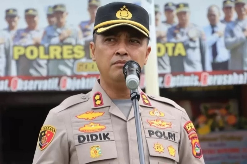 Mantan Kapolres Bima Kota AKBP Didik Putra Kuncoro. 