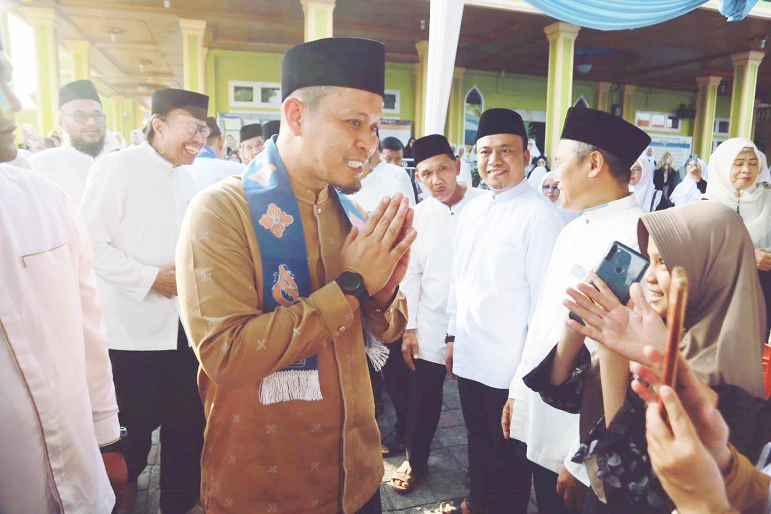 Safari Ramadan di 20 Lokasi, Wako Agung Bantu Rp100 Juta per Masjid
