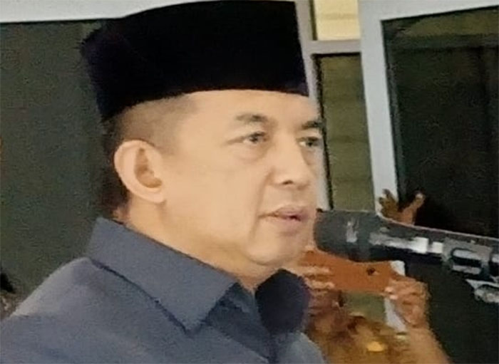 Sekda Kabupaten Inhu, Zulfahmi Adrian AP MSI saat.