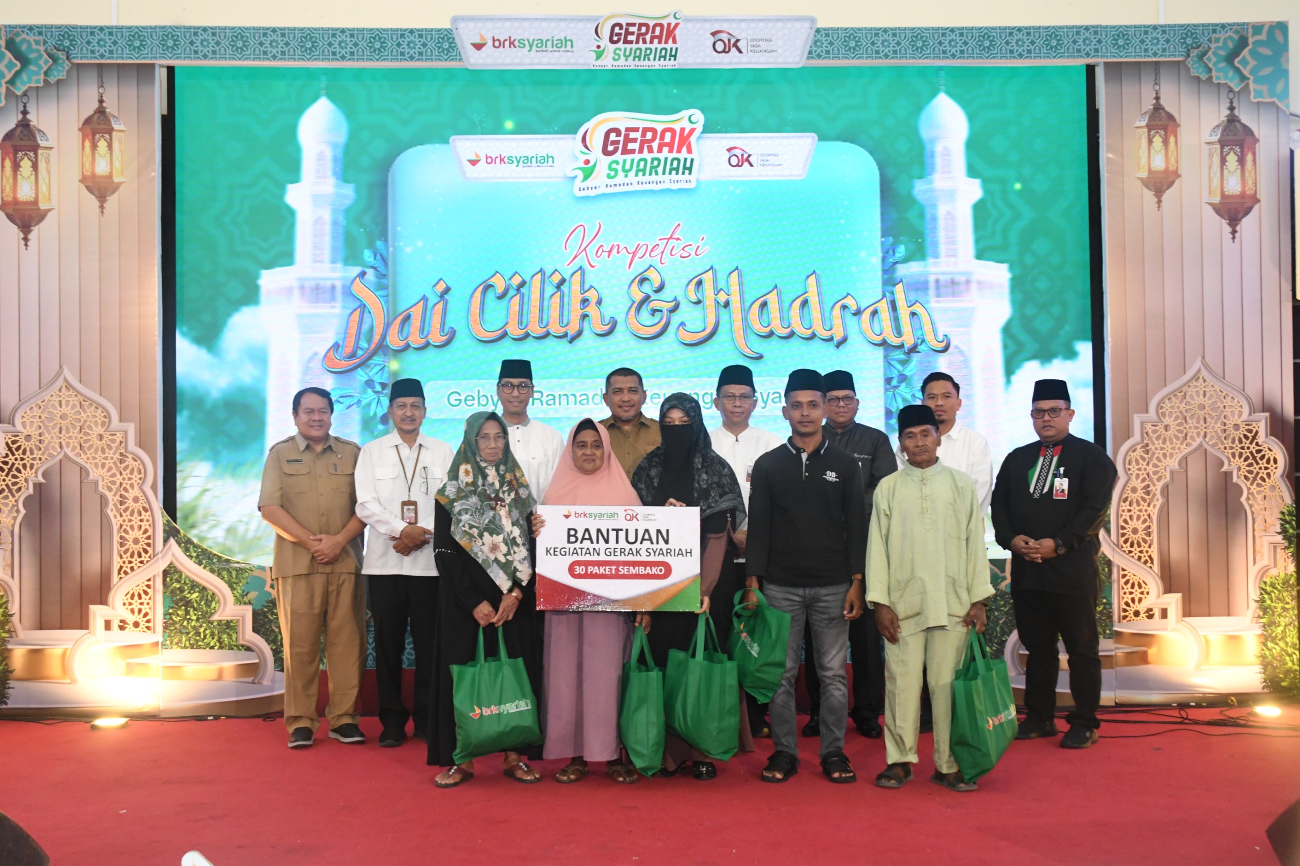 GERAK Syariah 2026, BRK Syariah menggelar dua perlombaan utama, yakni lomba dai yang diikuti pelajar dan seni hadroh yang diikuti oleh kelompok ibu-ibu dari berbagai komunitas di Kabupaten Karimun.