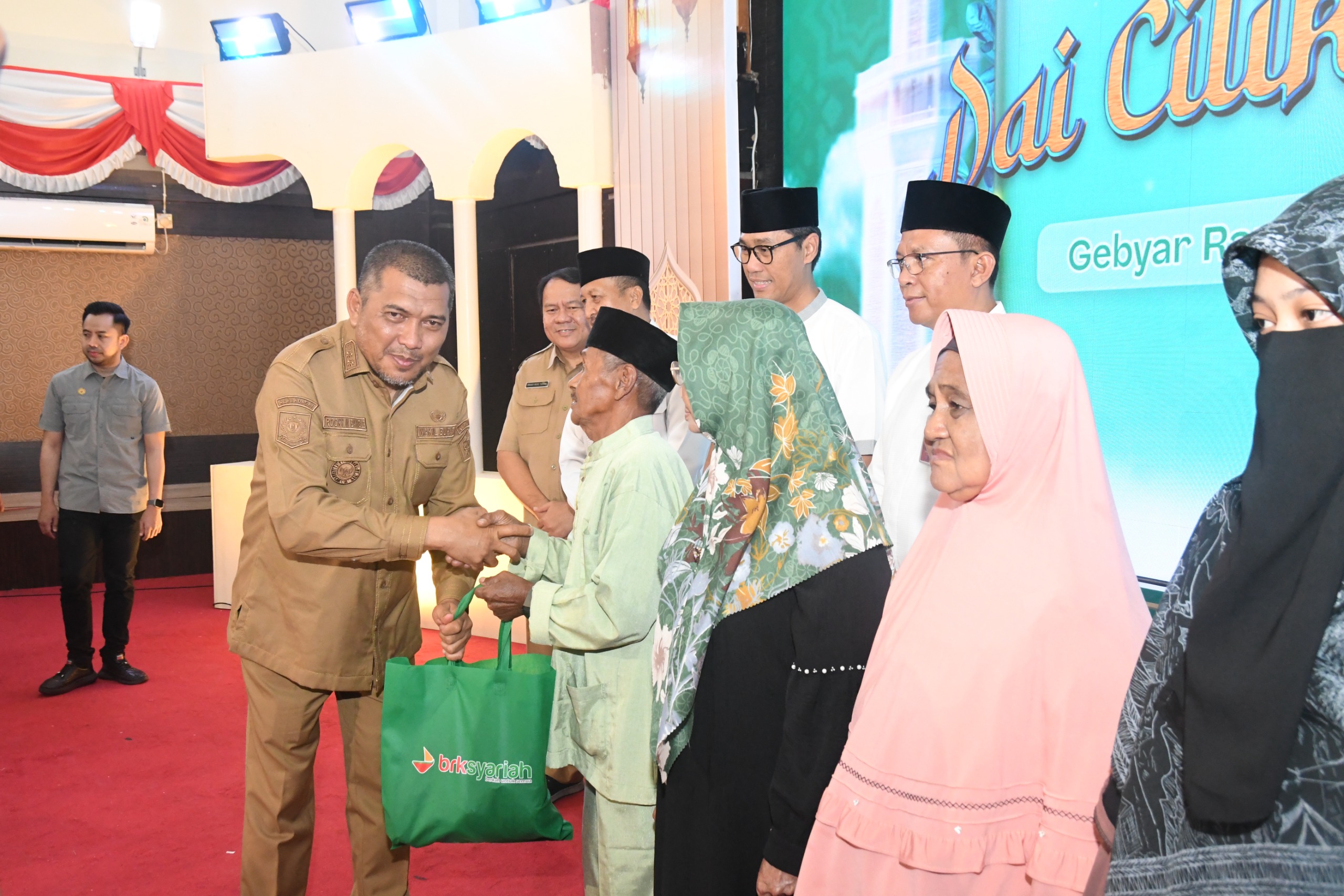 Wakil Bupati Karimun Rocky Marciano Bawole  apresiasi GERAK SYARIAH 2026 yang diselenggarakan Bank Riau Kepri Syariah 
