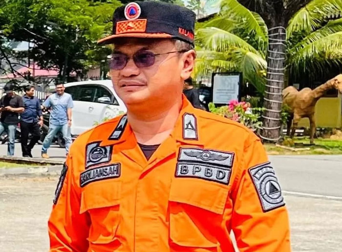  Kepala Pelaksana BPBD Inhil, Raja Arliansyah 