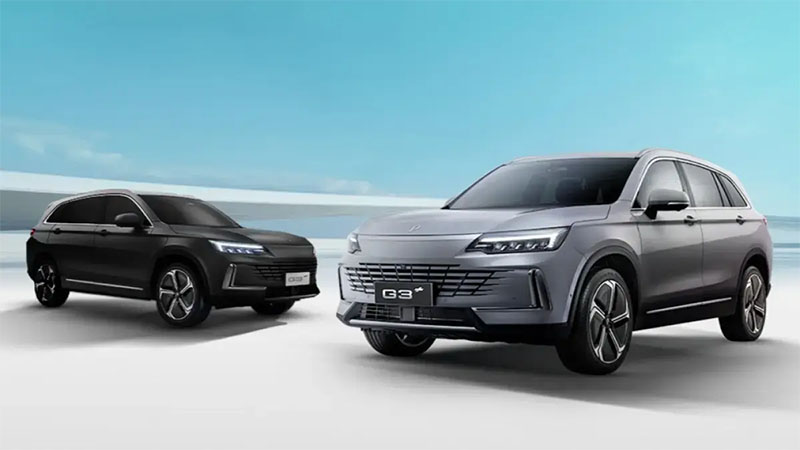 Polytron menghadirkan satu model mobil listrik yang tersedia dalam dua varian, yaitu G3 dan G3+. 