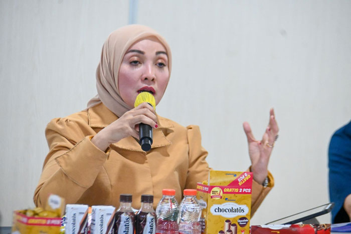 Ketua Tim Kunjungan Kerja Reses Komisi VII, Erna Sari Dewi.
