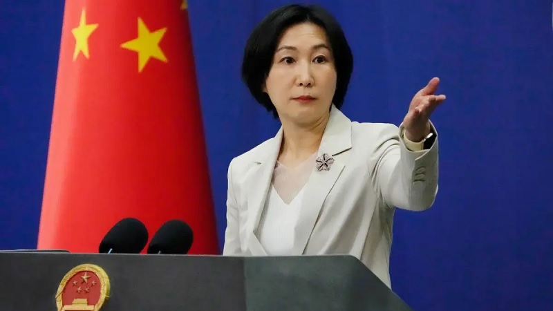 Juru Bicara Kementerian Luar Negeri Cina Mao Ning mengatakan pihaknya mendukung Iran dalam menjaga kedaulatan dan integritas teritorialnya. 