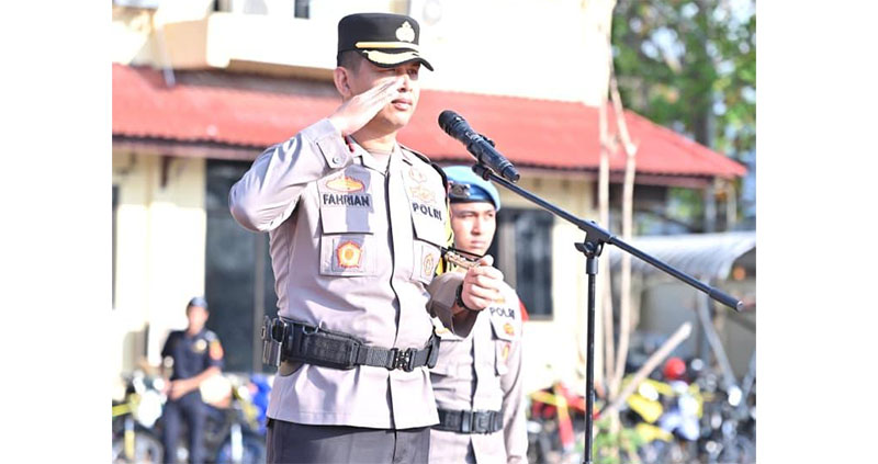 Kapolres Bengkalis AKBP Fahrian Saleh Siregar