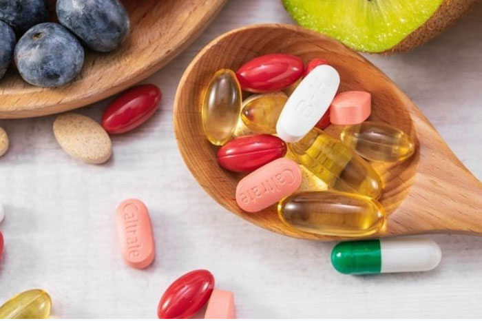 Ilustrasi suplemen vitamin