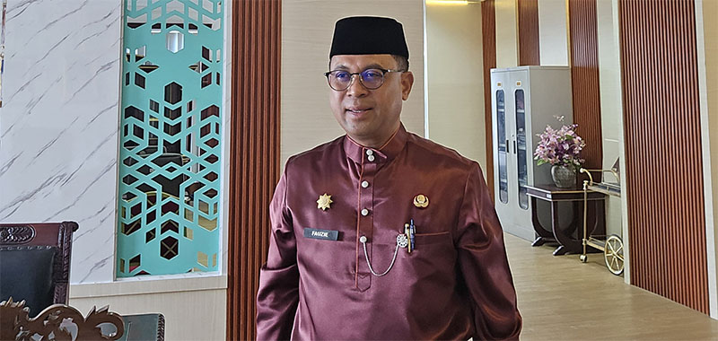Sekdakab Rohil H Fauzi Efrizal.