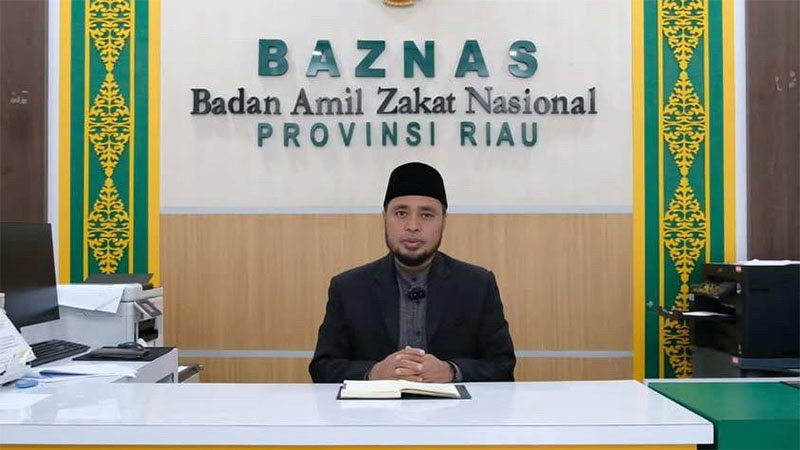 Ketua Baznas Riau Masriadi Hasan