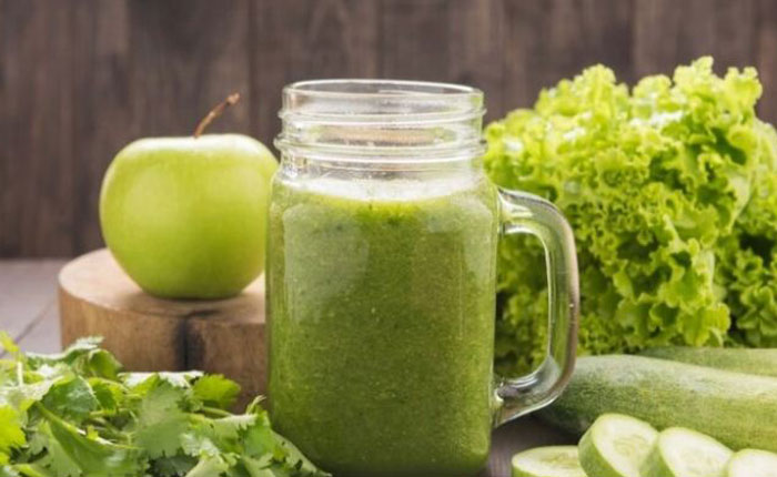 Ilustrasi jus untuk membantu program diet